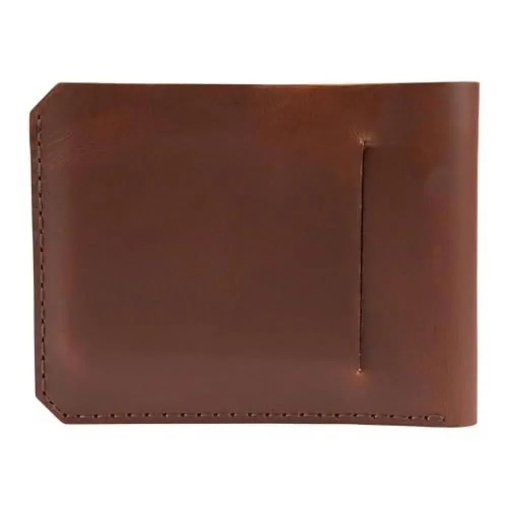 Carhartt Craftsman Bifold Wallet Men's One Size Brown Leather Card Slots NLW383